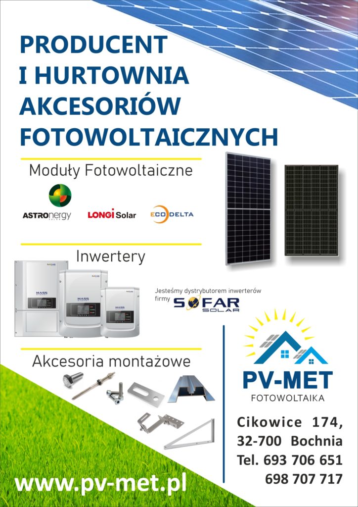 Producent i hurtownia akcesoriów fotowoltaicznych PV-MET