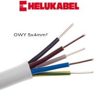 Przewód elektryczny OWY 5x4mm2 kabel H05VV-F 5G4