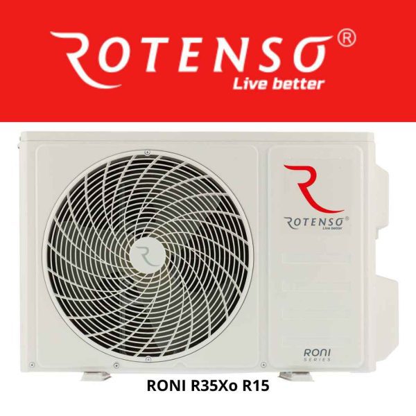 Klimatizácia ROTENSO RONI R35Xo R15 vonku