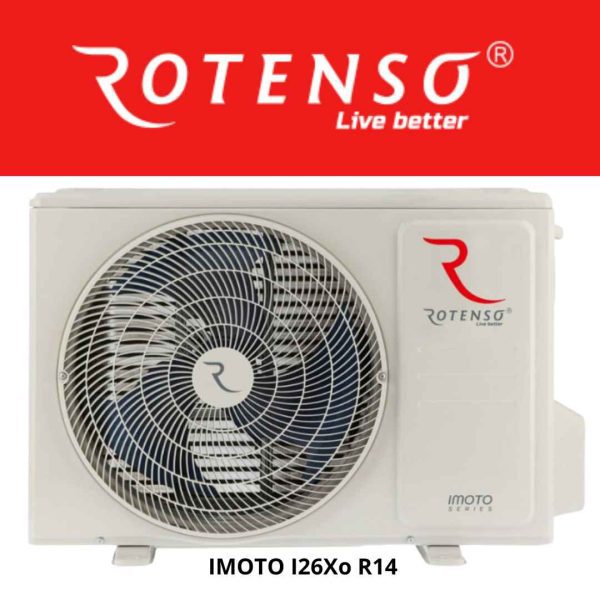 ROTENSO IMOTO I26Xo R14 air conditioner outside