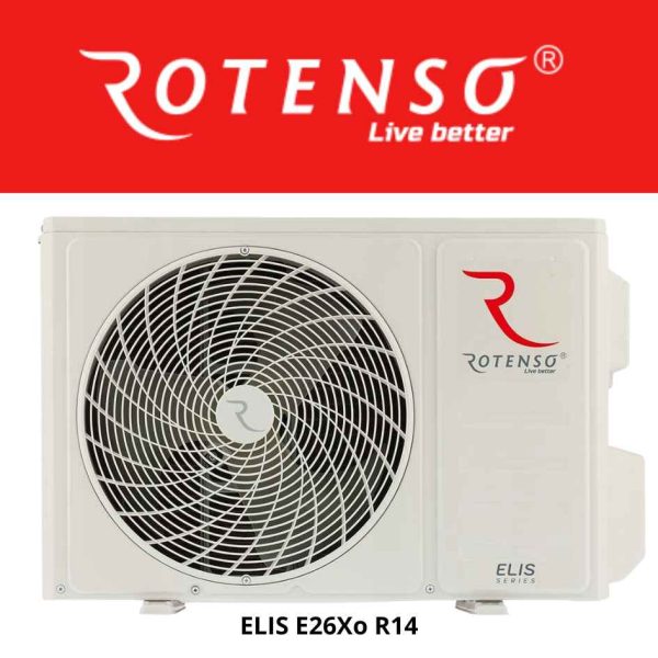 ROTENSO ELIS E26Xo R14 air conditioner outside