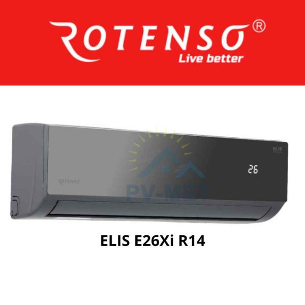 Klimatizácia ROTENSO ELIS E26Xi R14 vnútri