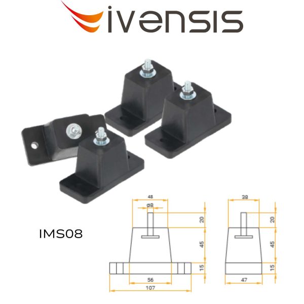 IVENSIS IMS08 anti-vibration foot