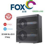Pompa ciepła FoxAir 22kW 3F (GL-22-3) Green Line monoblok