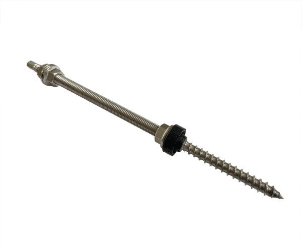 Double-threaded bolt M10x250mm compl.