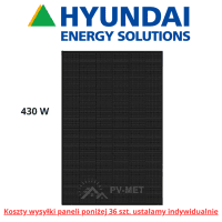 Panel fotowoltaiczny Hyundai 430W HiE-S430HG full black