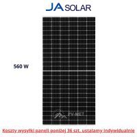 Panel fotowoltaiczny JA SOLAR 560W JAM72S30