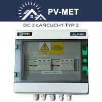 Rozdzielnica PV-MET DC T2 2 łańcuchy MEYER (komplet)