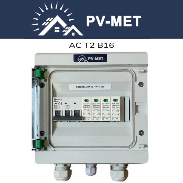 Rozvádzač PV-MET AC T2 B16