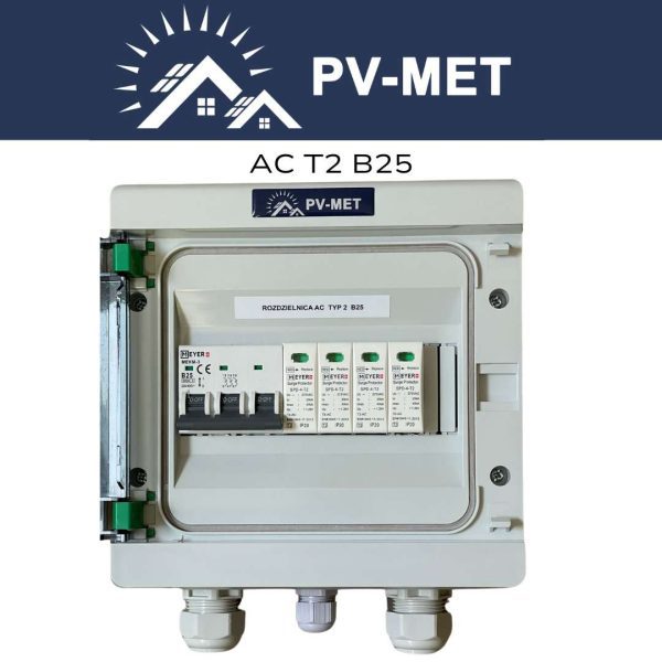 Rozvádzač PV-MET AC T2 B25