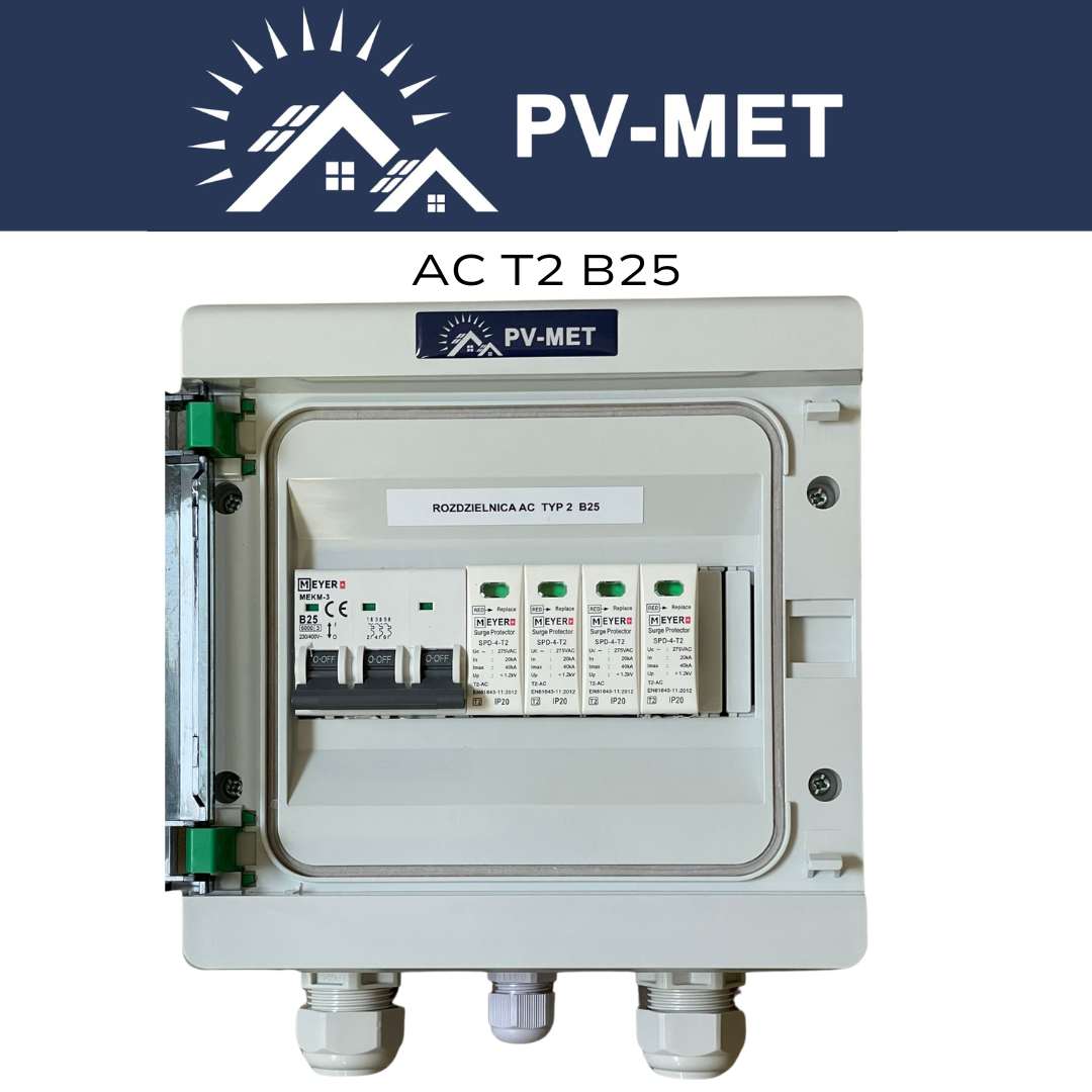 Rozdzielnica PV-MET AC T2 B25