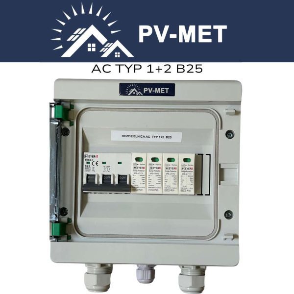 Розподільний пристрій PV-MET AC T1+T2 B25