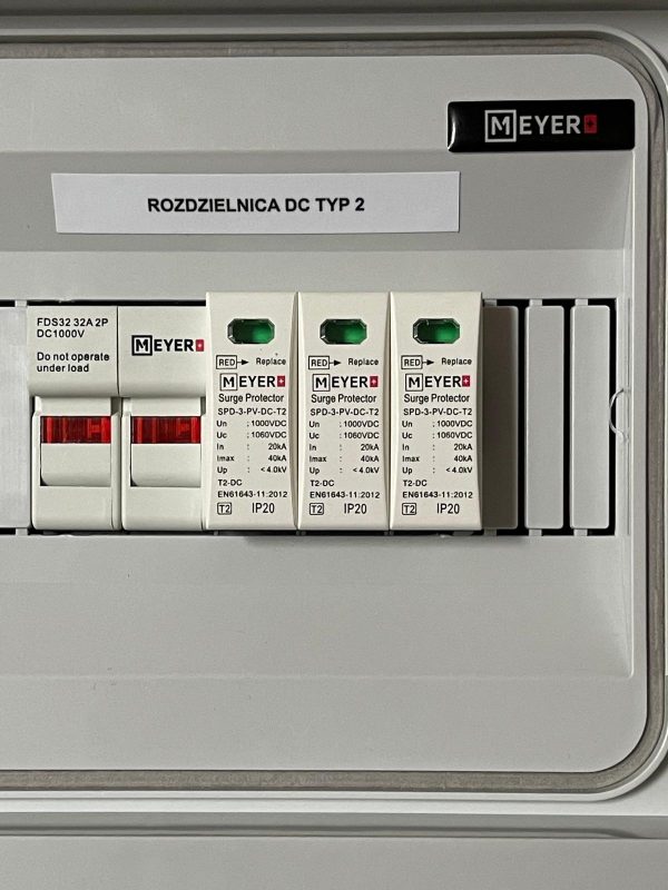 PV-MET DC T2 MEYER switchgear (set)